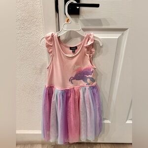 Zunie girls unicorn dress size 6 new with tags